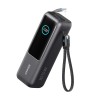 Anker Powerbank 25000 mAh z vgrajenim kablom USB-C, 165W, črn