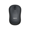 Logitech M220 Silent brezžična miška, črna