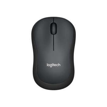 Logitech M220 Silent brezžična miška, črna
