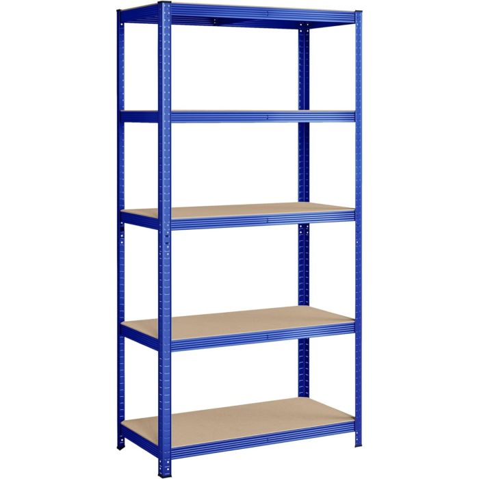 SONGMICS Regal 200 x 100 x 50 cm rjavo-moder,GLR050Q01 SONGMICS SONGMICS Regal 200 x 100 x 50 cm rjavo-moder,GLR050Q01