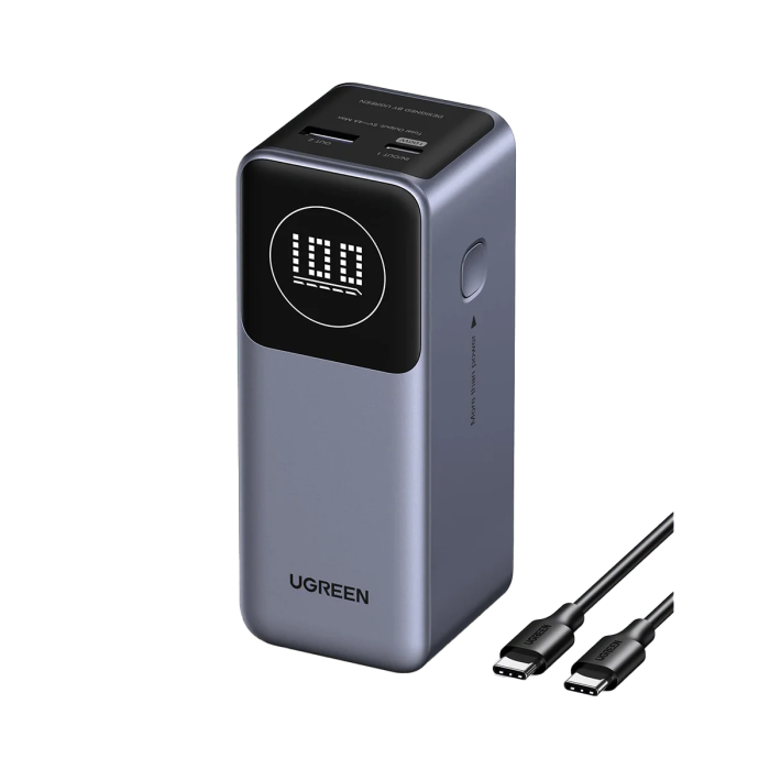 Ugreen prenosna polnilna baterija 12.000mAh, 100W UGREEN Ugreen prenosna polnilna baterija 12.000mAh, 100W