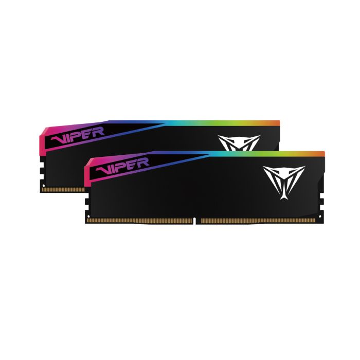 Patriot Viper Elite 5 Ultra RGB Kit 64GB (2x32GB) DDR5-6400 DIMM CL32, 1.4V PATRIOT Patriot Viper Elite 5 Ultra RGB Kit 64GB (2x32GB) DDR5-6400 DIMM CL32, 1.4V