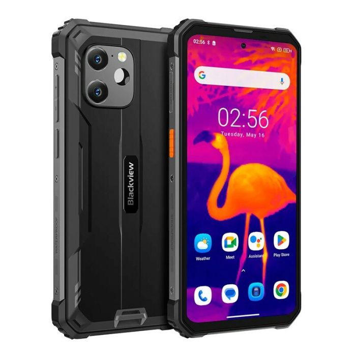 Blackview pametni robustni telefon BV8900 8GB+256GB z vgrajeno termalno kamero, črn BLACKVIEW Blackview pametni robustni telefon BV8900 8GB+256GB z vgrajeno termalno kamero, črn