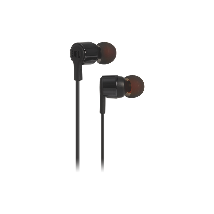 JBL Tune 210 In-ear slušalke z mikrofonom, črne JBL JBL Tune 210 In-ear slušalke z mikrofonom, črne