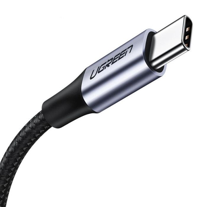 UGREEN USB 2.0 A na USB-C kabel 2m (črn) - polybag