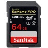 SanDisk Extreme PRO 64GB SDXC do 300MB/s, UHS-II, Class 10, U3, V90 SANDISK SanDisk Extreme PRO 64GB SDXC do 300MB/s, UHS-II, Class 10, U3, V90