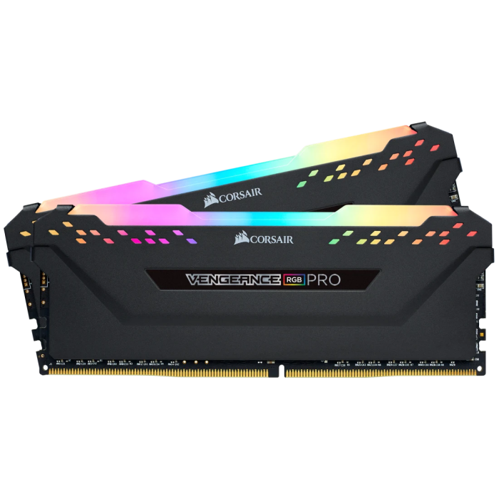 Corsair VENGEANCE RGB PRO 32GB (2x16GB) DDR4 DRAM 3600MHz CL18, 1.35V CORSAIR Corsair VENGEANCE RGB PRO 32GB (2x16GB) DDR4 DRAM 3600MHz CL18, 1.35V