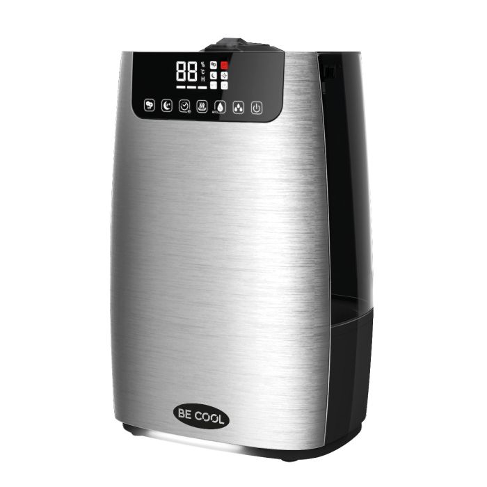 Be Cool vlažilec zraka, čistilec zraka in aroma difuzor srebrne barve BECOOL Be Cool vlažilec zraka, čistilec zraka in aroma difuzor srebrne barve