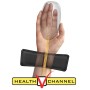 Fellowes Health-V Fabrik podloga za zapestje/miško, črna Fellowes Health-V Fabrik podloga za zapestje/miško, črna