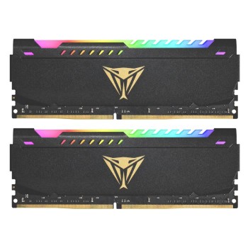 Patriot Viper Steel RGB Kit 32GB (2x16GB) DDR4-3600 DIMM CL20, 1.35V