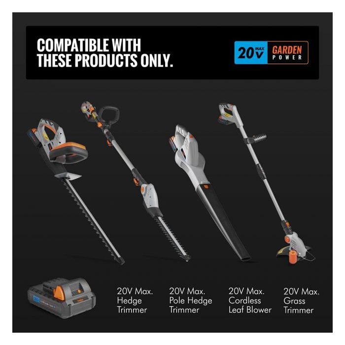 VonHaus G-Series 20V 1,5Ah baterija VONHAUS VonHaus G-Series 20V 1,5Ah baterija