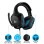 Logitech slušalke gaming USB G432 7.1 Leatherette Modre
