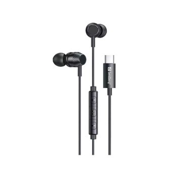 Sandberg USB-C/A In-Earset with Line-Mic žične slušalke z mikrofonom
