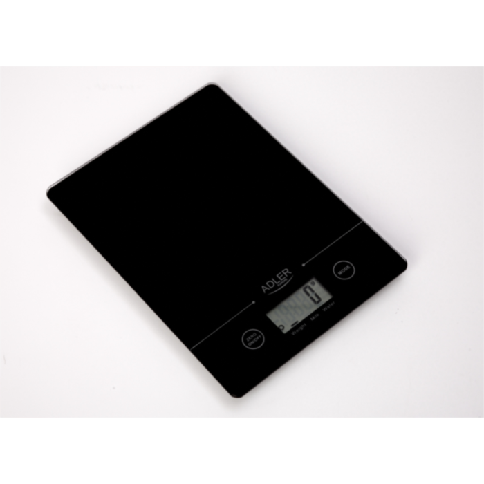 Adler kuhinjska tehtnica črna