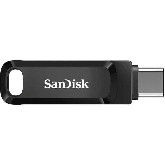 SanDisk Ultra Dual Drive Go USB Type C, 128GB 3.1/3.0, b do 400 MB/s, črn