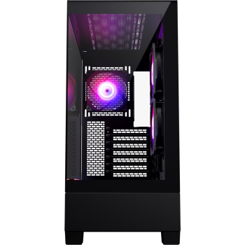 PHANTEKS XT View TEMPERED GLASS D-RGB E-ATX črno ohišje