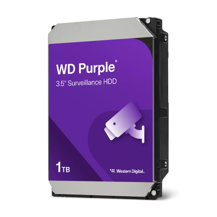 WD 1TB Purple 3,5 SATA 6Gb/s 5400rpm 64MB HDD disk