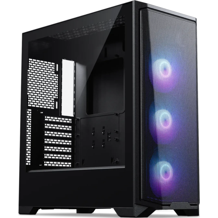 PHANTEKS ECLIPSE G370A TEMPERED GLASS D-RGB LED ATX črno ohišje PHANTEKS PHANTEKS ECLIPSE G370A TEMPERED GLASS D-RGB LED ATX črno ohišje