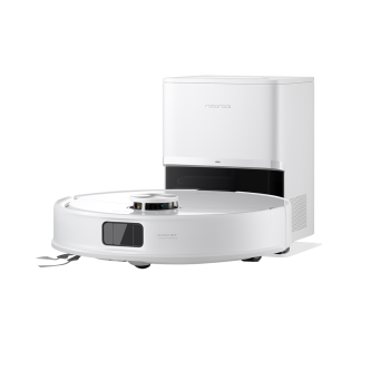 Roborock Q10 VF+ robotski sesalnik s samopraznilno postajo, bel