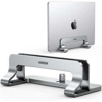 Ugreen vertikalno aluminijasto stojalo za prenosni računalnik, za MacBook Pro/Air, prenosnike, iPad