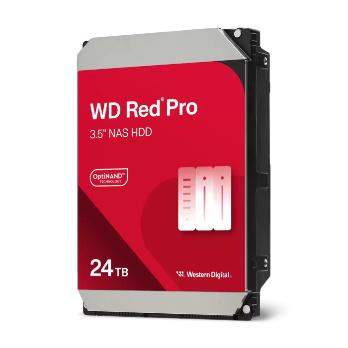 WD 24TB Red Pro 3,5 SATA 6Gb/s 7200rpm 512MB HDD disk