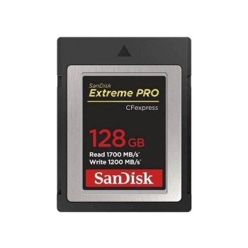 SanDisk Extreme PRO CFexpress Tip B, 128GB, 1700MB/s branje, 1200MB/s pisanje