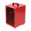 SHX Industrijski grelnik zraka 5000W rdeč