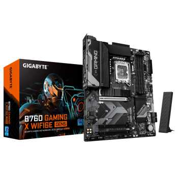 GIGABYTE B760 GAMING X WIFI6E GEN5, DDR5, SATA3, USB3.2Gen2, DP, WiFi, LGA1700 ATX