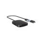 IcyBox IB-CR302-CU3 čitalec kartic USB 3.0 z USB-A in USB-C priključkom