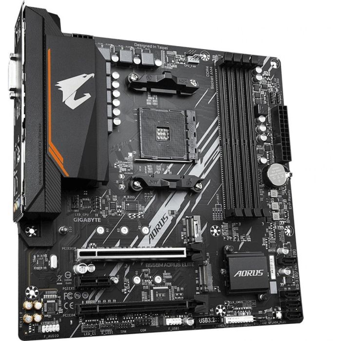 GIGABYTE B550M AORUS ELITE, DDR4, SATA3, USB3.2Gen1, HDMI, AM4 mATX