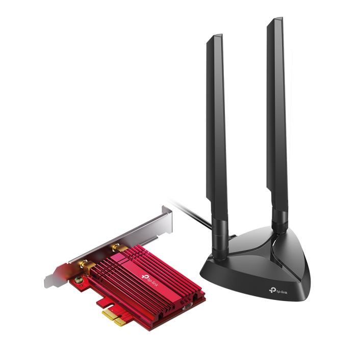 TP-LINK AXE5400 Wi-Fi 6E Bluetooth 5.3 PCIe Adapter TP-LINK TP-LINK AXE5400 Wi-Fi 6E Bluetooth 5.3 PCIe Adapter