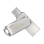 SanDisk Ultra Dual Drive Luxe USB Type-C 256GB 400MB/s USB 3.2 Gen 1, srebrn