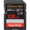 SanDisk Extreme PRO 128GB SDXC spominska kartica 200MB/s & 90MB/s Branje/Pisanje UHS-I, Class 10, U3