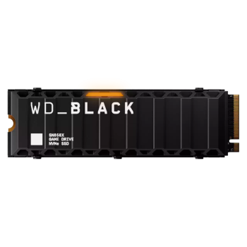 WD 4TB Black SN850X M.2 2280 PCI-e 4.0 NVMe 1.4 SSD disk s hladilnikom