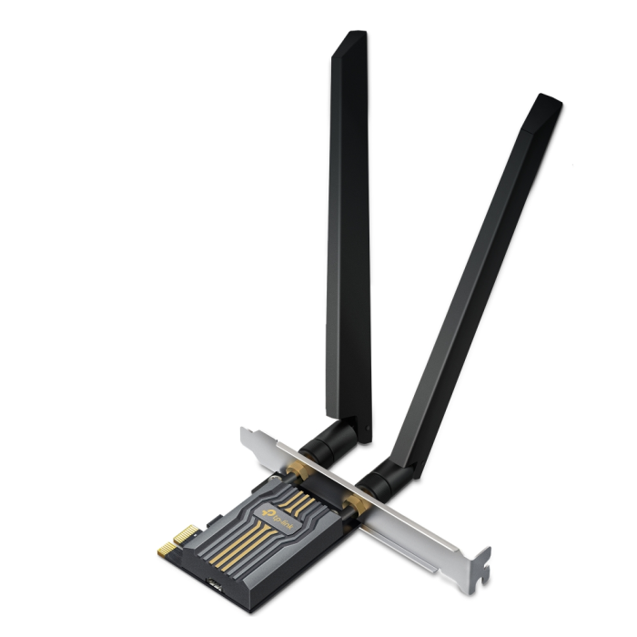 TP-LINK TBE400E Wi-Fi 7 BE6500 Bluetooth 5.4 PCIe mrežna kartica TP-LINK TP-LINK TBE400E Wi-Fi 7 BE6500 Bluetooth 5.4 PCIe mrežna kartica