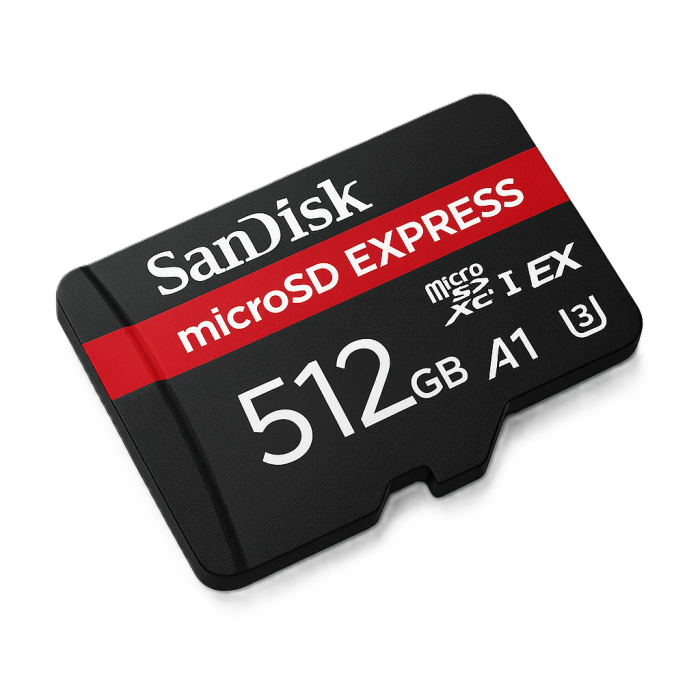 SanDisk 512GB Express NVMe UHS-I microSDXC kartica