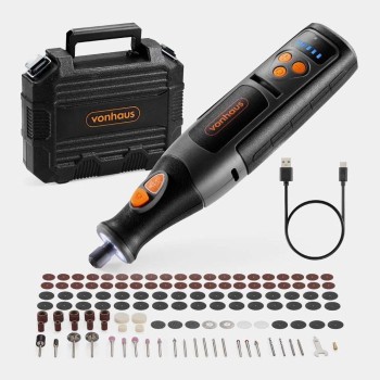 VonHaus večnamensko baterijsko rotacijsko orodje s kovčkom