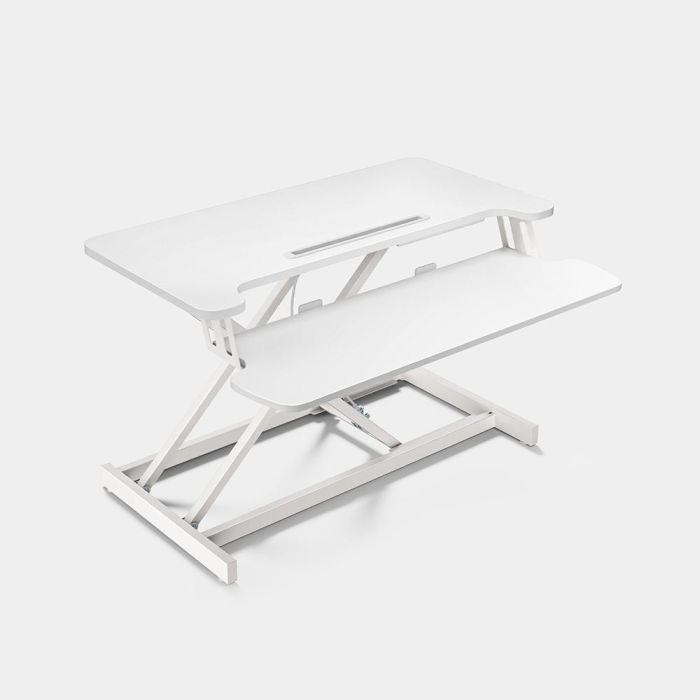 VonHaus Nastavek za stoječo pisalno mizo – bel