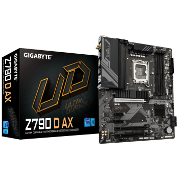 GIGABYTE Z790 D AX, DDR5, SATA3, USB3.2Gen2x2, DP, 2.5GbE, LGA1700 ATX