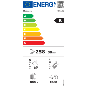 Blackview MEGA 12 12,2'' 12+256GB 5G, priložen ovitek s tipkovnico in miško + pisalo, zlat