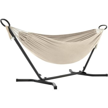 SONGMICS mreža z okvirjem bež GHS001M01