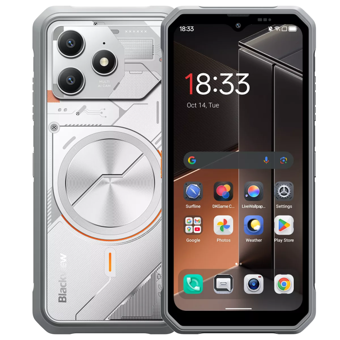 Blackview pametni robustni telefon FORT 100 8/128GB, bel