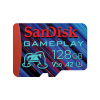 SanDisk 128GB GamePlay microSD spominska kartica za mobilni in konzolni gaming
