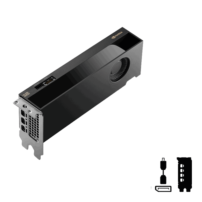 Grafična kartica PNY Nvidia RTX PRO 4000 Blackwell SFF 24GB GDDR7 PCI-E 5.0 PNY Grafična kartica PNY Nvidia RTX PRO 4000 Blackwell SFF 24GB GDDR7 PCI-E 5.0