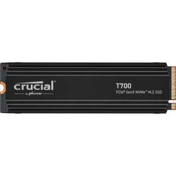 Crucial T700 2TB PCIe Gen5 NVMe M.2 SSD s hlajenjem