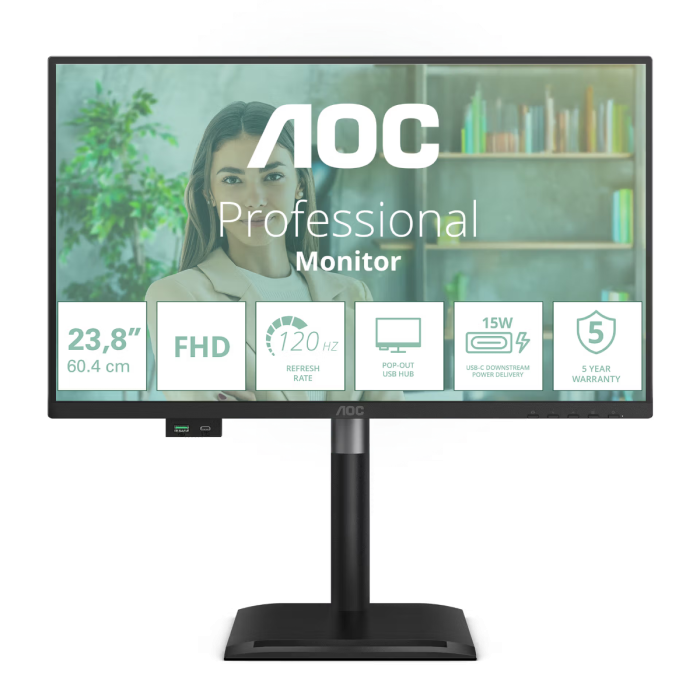 AOC 24P4U 23,8 IPS FHD 120Hz monitor