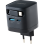 Intenso 65W GaN napajalnik z vgrajenim kablom USB-C, črn