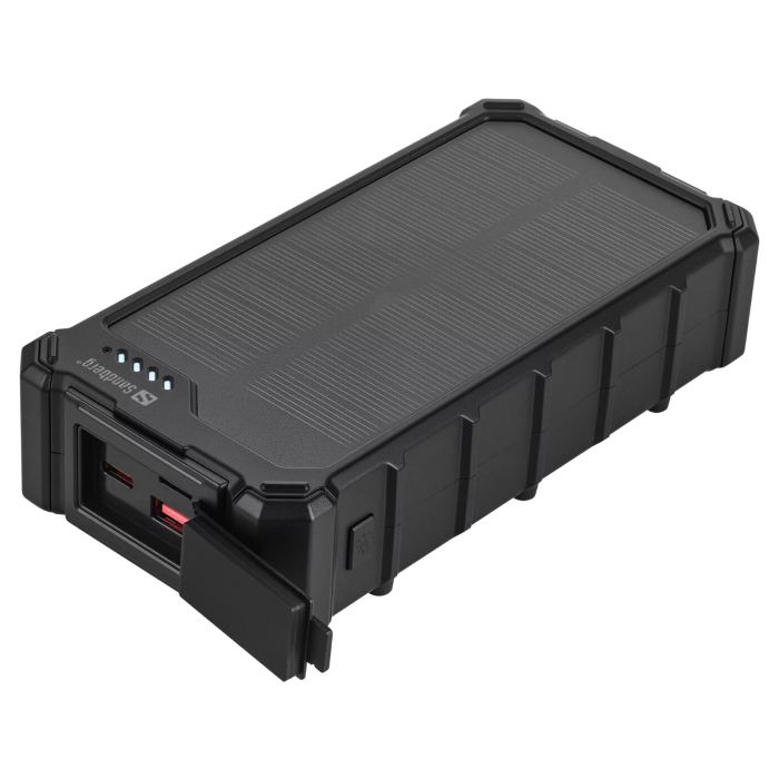 Sandberg Solar Powerbank CampLED 20000mAh prenosna baterija SANDBERG Sandberg Solar Powerbank CampLED 20000mAh prenosna baterija