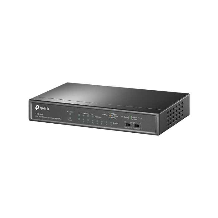 TP-LINK TL-SG1008P 8-port Gigabit Desktop Switch s 4-PoE+ porti TP-LINK TP-LINK TL-SG1008P 8-port Gigabit Desktop Switch s 4-PoE+ porti