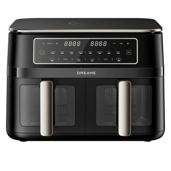Dreame DZ30 Air Fryer cvrtnik dvojni, črn